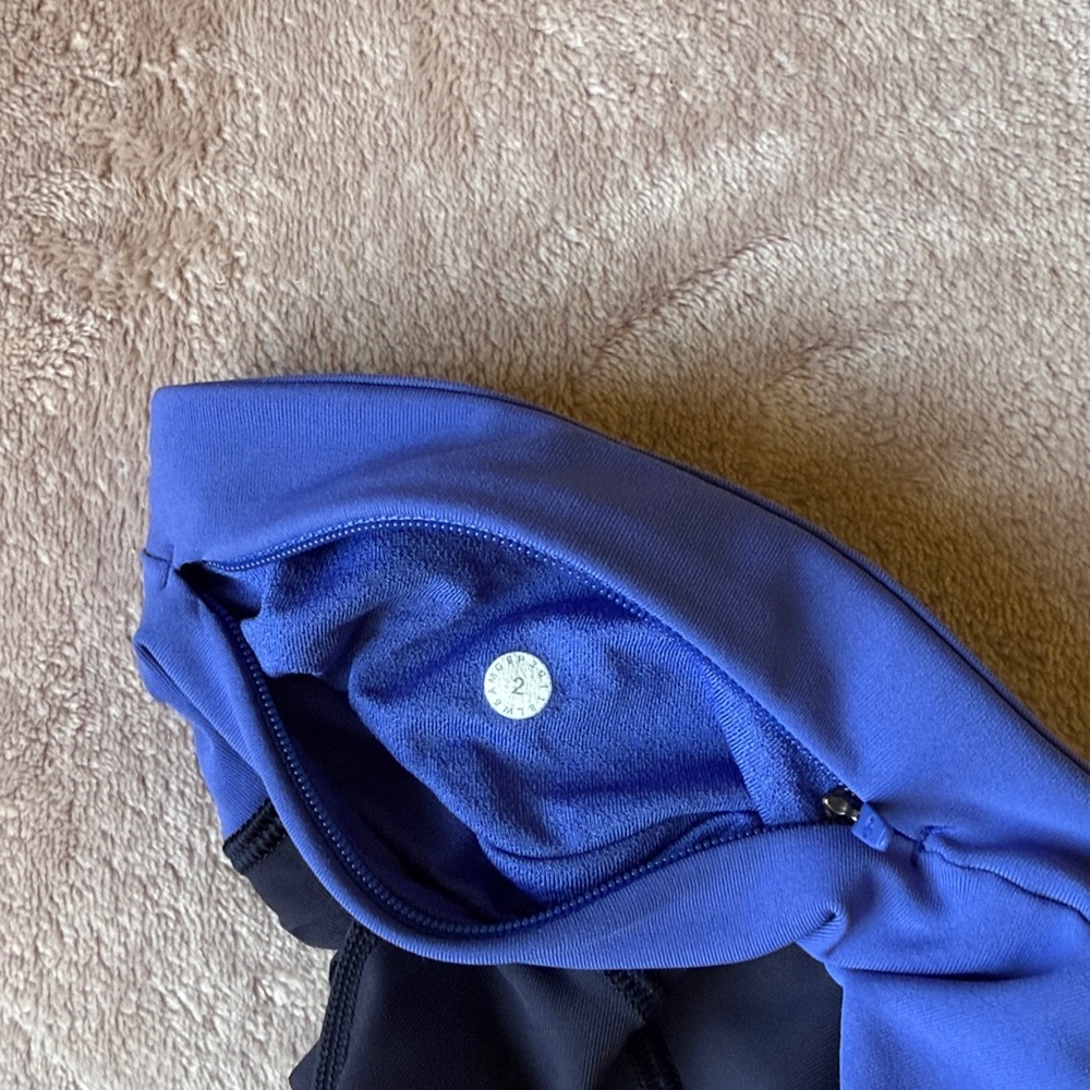 lululemon athletica  Blue Leggings - Picture 5 of 9